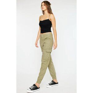 KanCan Harvard High Rise Joggers in Olive - Sz 11/29 - NWT